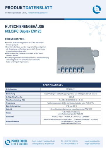 thumbnail of HUTSCHIENENGEHÄUSE.6xLCPC.Duplex.E9.125.5514206171